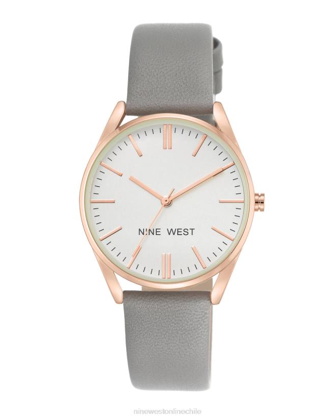 Nine West reloj clásico con correa 2Z2T2902 gris Nine West chile outlet