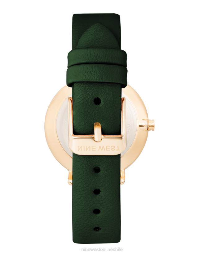 Nine West reloj con correa de bisel de dos tonos 2Z2T2870 verde Nine West zapatillas chile