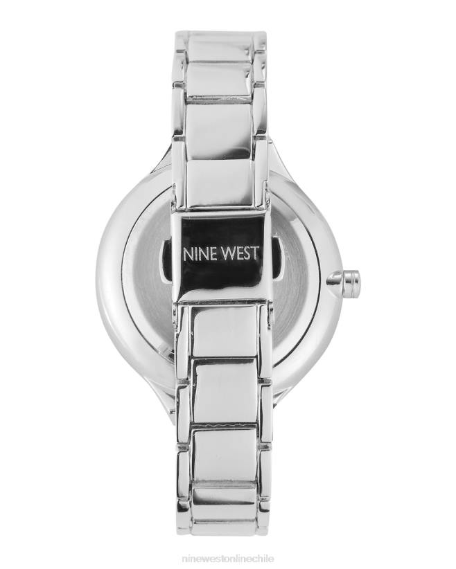 Nine West reloj con esfera degradada y purpurina 2Z2T2878 tono plateado Nine West chile outlet