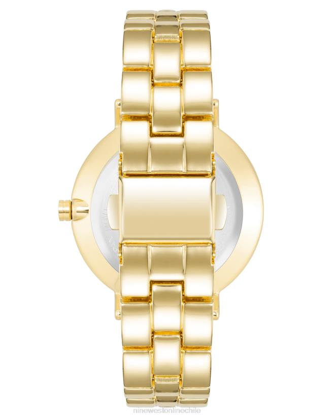 Nine West reloj con pulsera con bisel de dos tonos 2Z2T2864Nine West zapatillas chile