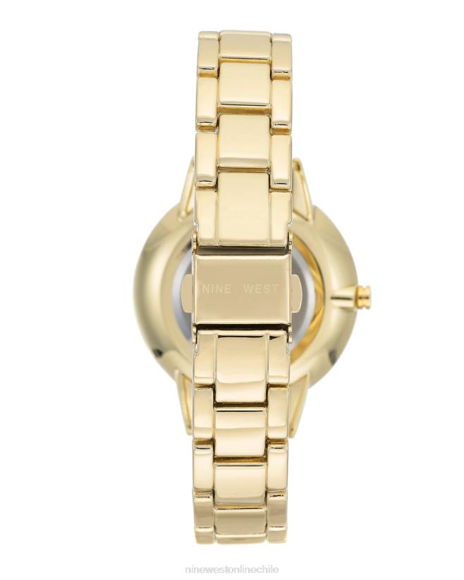 Nine West reloj con pulsera con detalles de cristal 2Z2T2896 tono dorado Nine West chile outlet