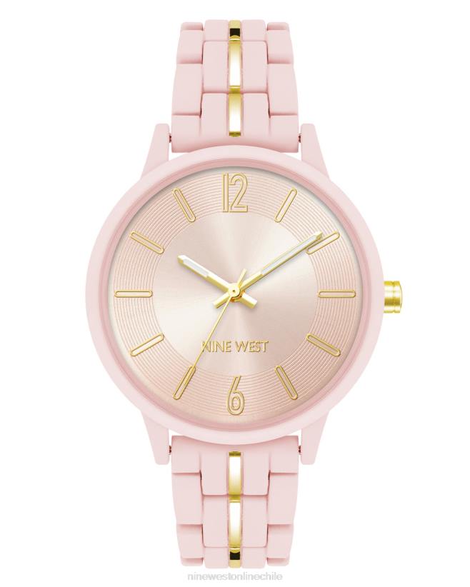 Nine West reloj con pulsera de goma con detalles metálicos 2Z2T2904Nine West shoes