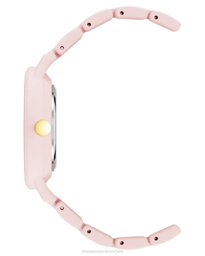 Nine West reloj con pulsera de goma con detalles metálicos 2Z2T2904Nine West shoes