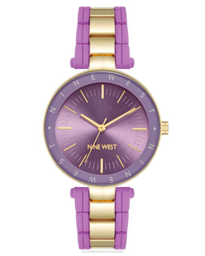Nine West reloj con pulsera de goma y metal 2Z2T2880Nine West shoes