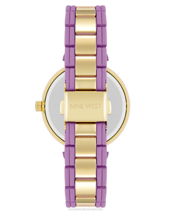 Nine West reloj con pulsera de goma y metal 2Z2T2880Nine West shoes