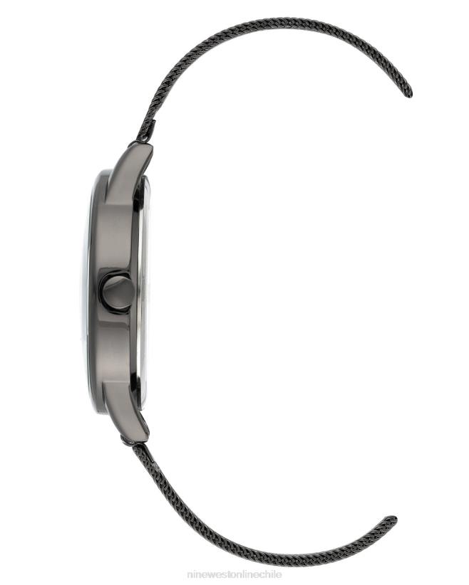 Nine West reloj con pulsera de malla y esfera floral 2Z2T2868 gris bronce Nine West shoes