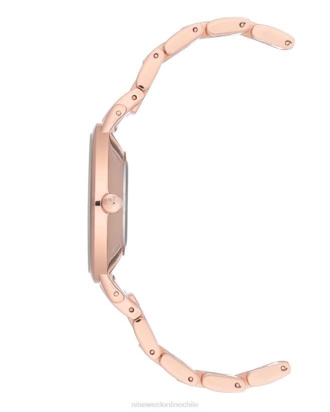 Nine West reloj con pulsera y esfera floral 2Z2T2883 tono oro rosa Nine West chile carteras