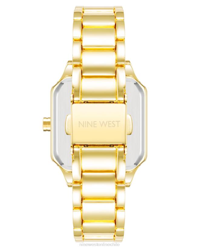 Nine West reloj de pulsera con caja cuadrada 2Z2T2859 tono dorado Nine West chile carteras