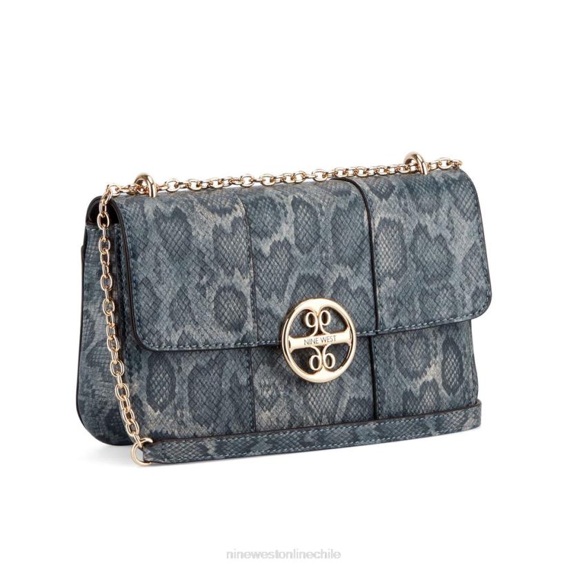 Nine West bolso de hombro convertible carol 2Z2T2445 pitón de mezclilla Nine West chile outlet
