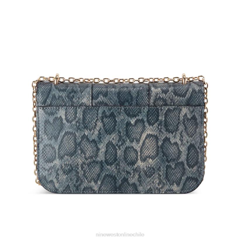 Nine West bolso de hombro convertible carol 2Z2T2445 pitón de mezclilla Nine West chile outlet
