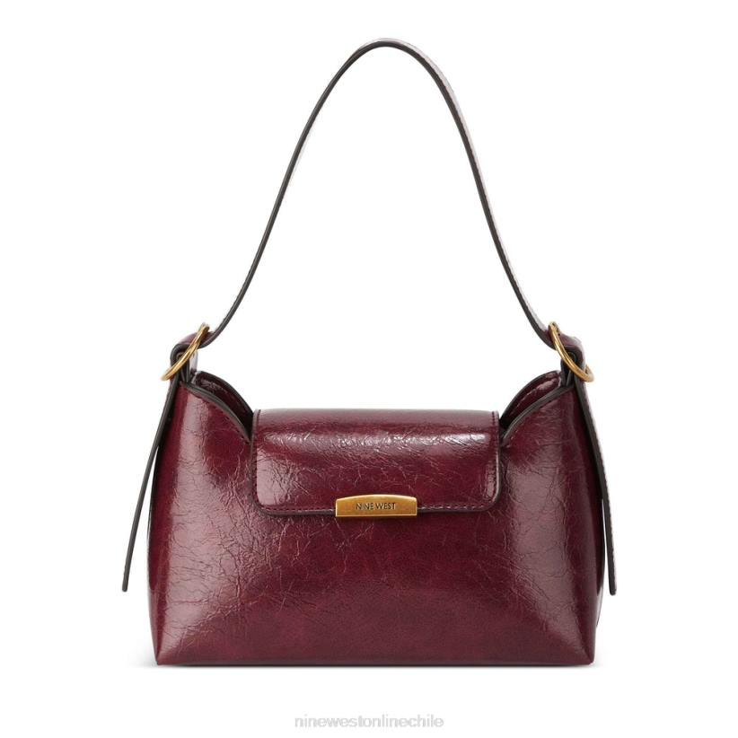Nine West bolso de hombro effie con solapa 2Z2T2775 merlot Nine West chile carteras
