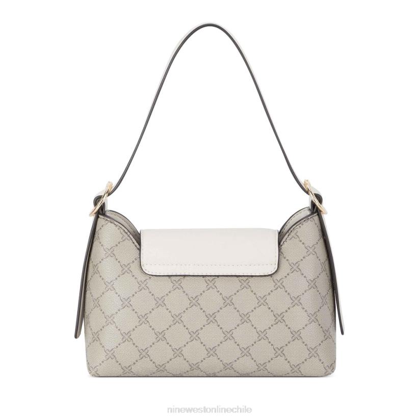 Nine West bolso de hombro effie con solapa 2Z2T2788 logotipo beige/leche Nine West chile outlet