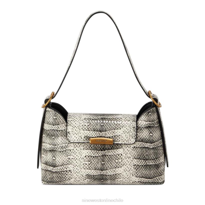 Nine West bolso de hombro effie con solapa 2Z2T2813 natural Nine West cartera negra