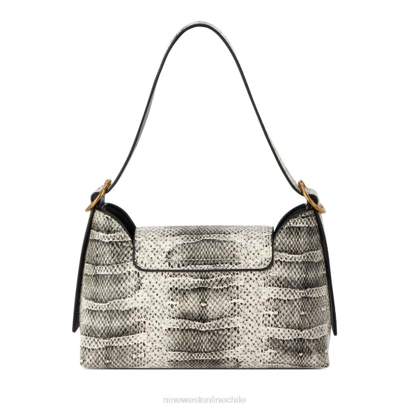 Nine West bolso de hombro effie con solapa 2Z2T2813 natural Nine West cartera negra