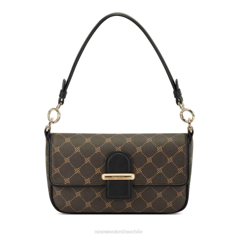 Nine West bolso de hombro zetta pequeño 2Z2T2790 marrón/negro Nine West shoes