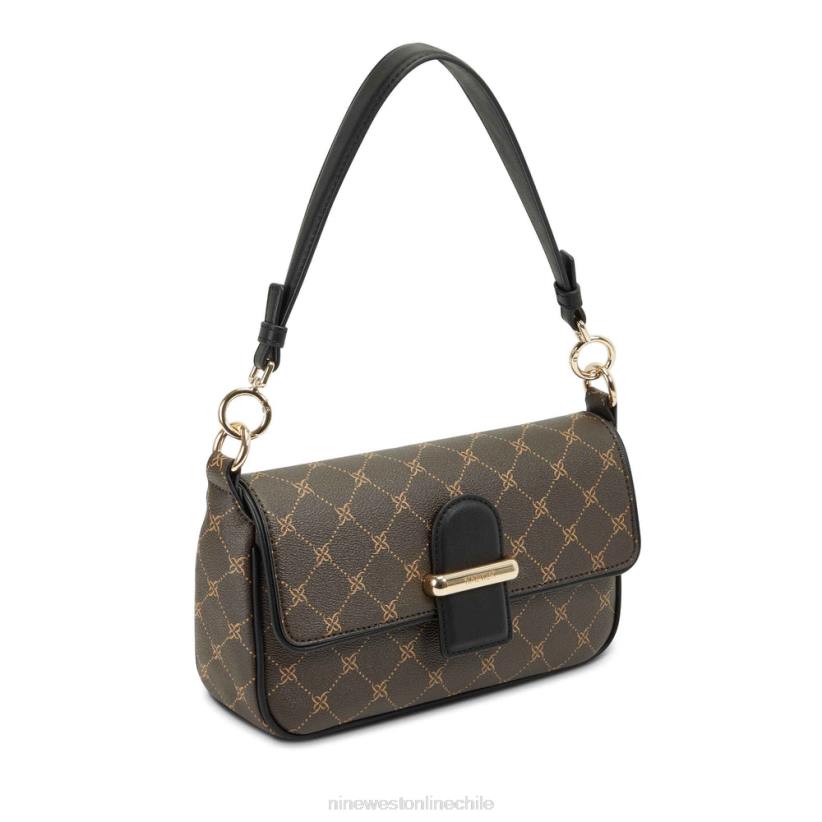 Nine West bolso de hombro zetta pequeño 2Z2T2790 marrón/negro Nine West shoes