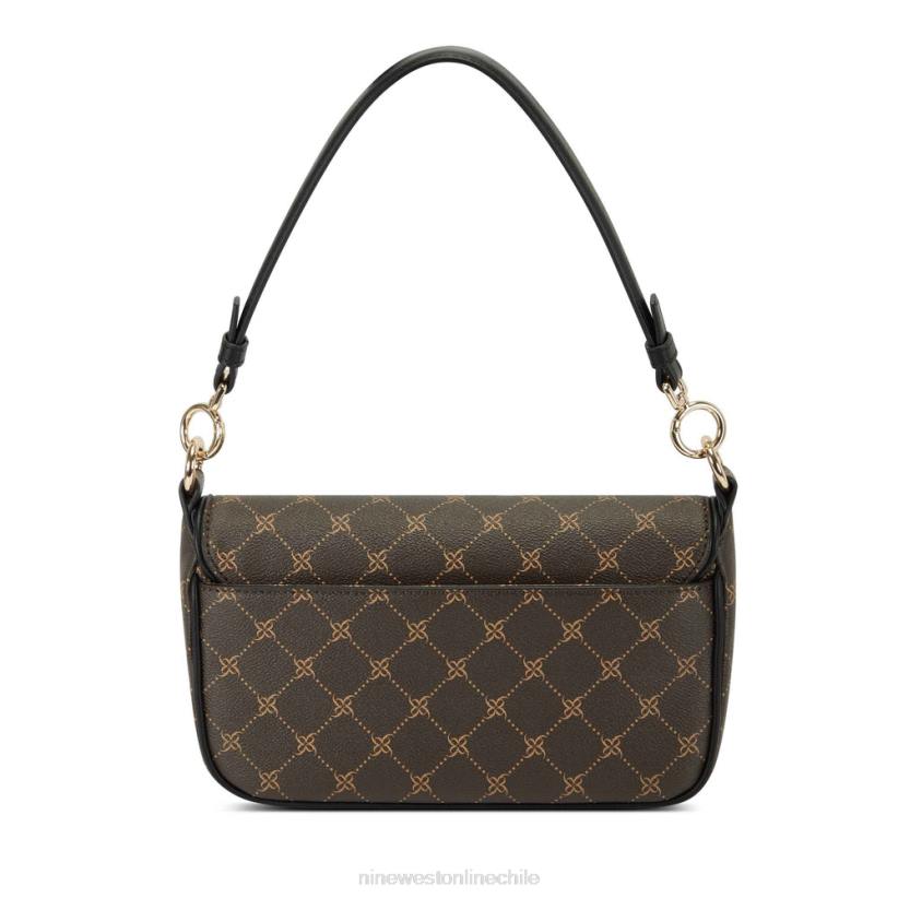 Nine West bolso de hombro zetta pequeño 2Z2T2790 marrón/negro Nine West shoes