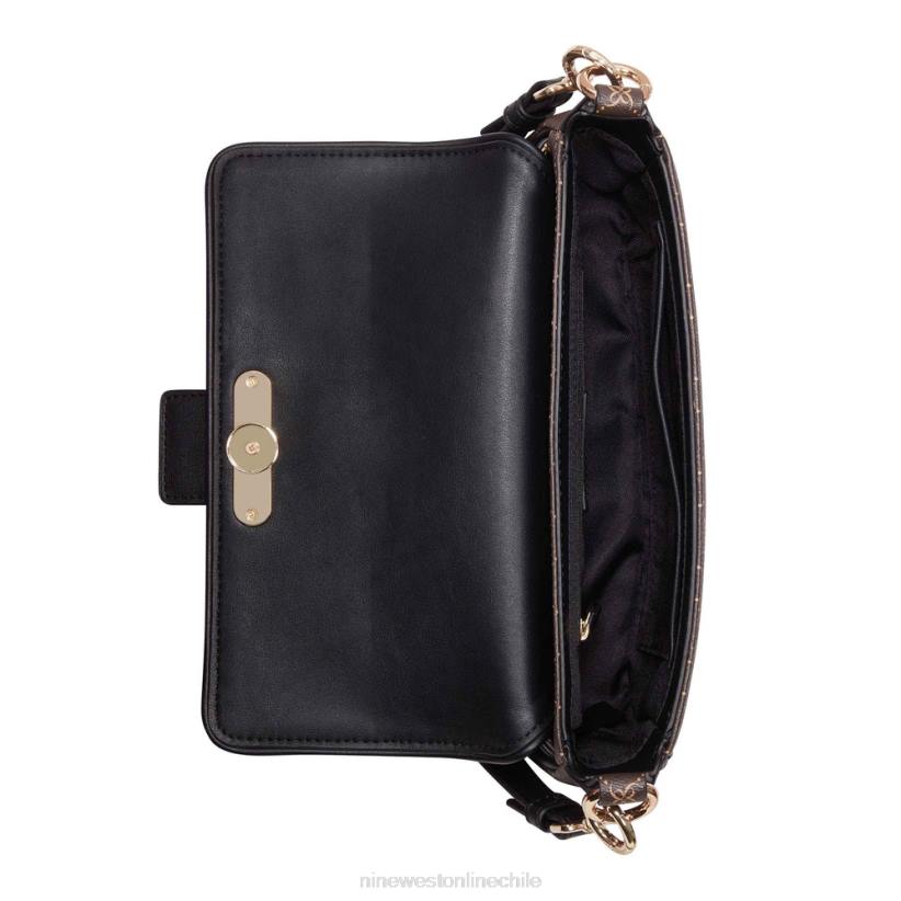 Nine West bolso de hombro zetta pequeño 2Z2T2790 marrón/negro Nine West shoes
