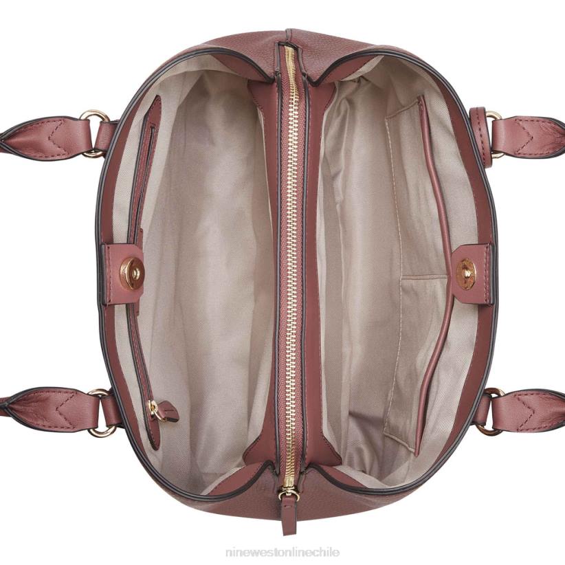 Nine West bolso de mano brooklyn jet set 2Z2T2200 secoya Nine West cartera negra