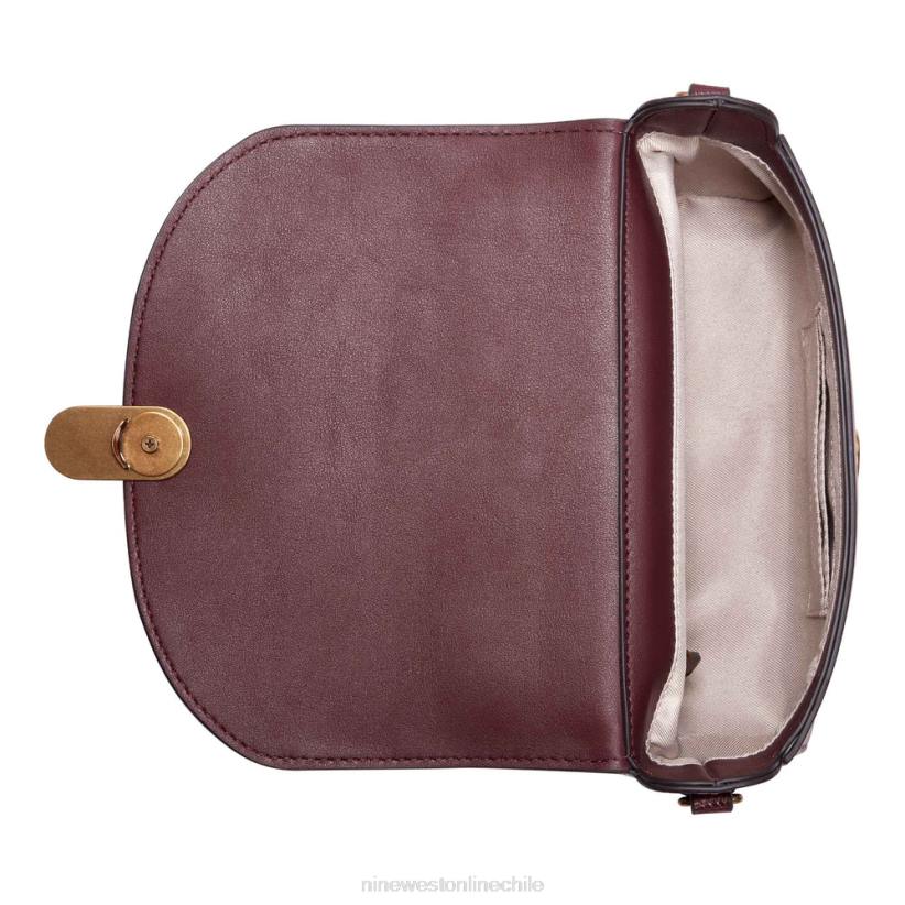 Nine West Mini solapa con asa superior Raylee 2Z2T2573 merlot Nine West shoes