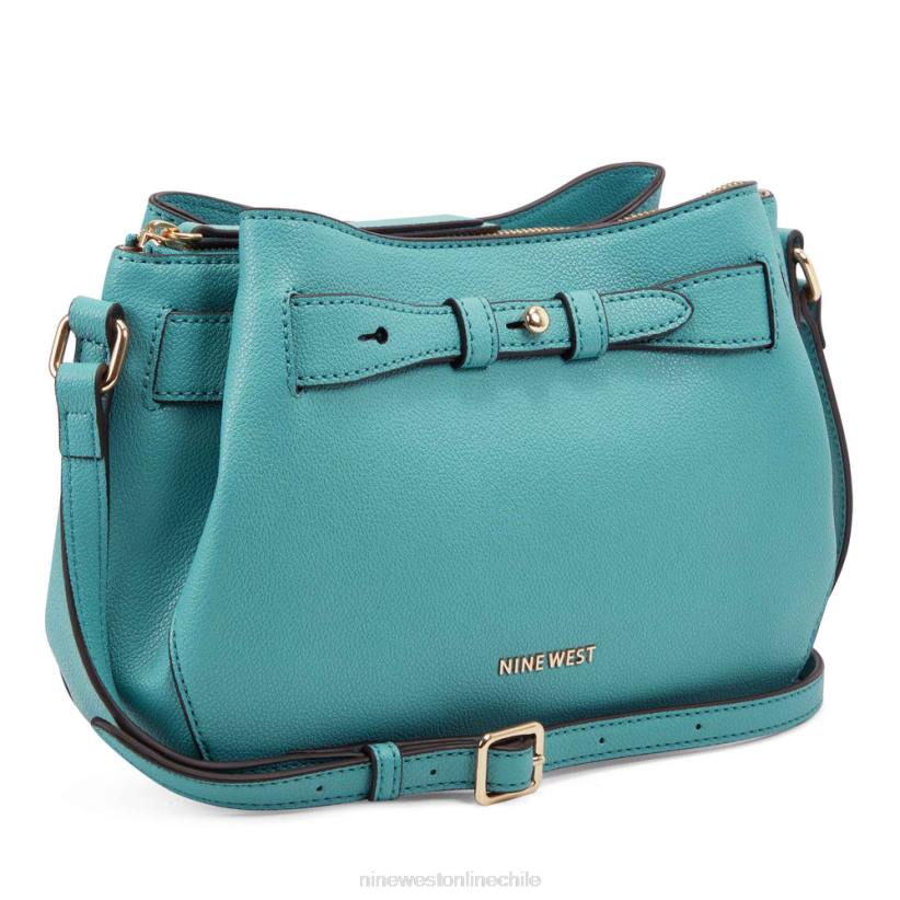 Nine West bandolera aria jet set 2Z2T2649 verdete Nine West chile carteras