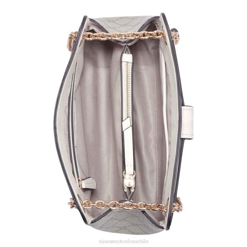 Nine West bandolera convertible clara 2Z2T2640 logotipo beige/leche Nine West shoes