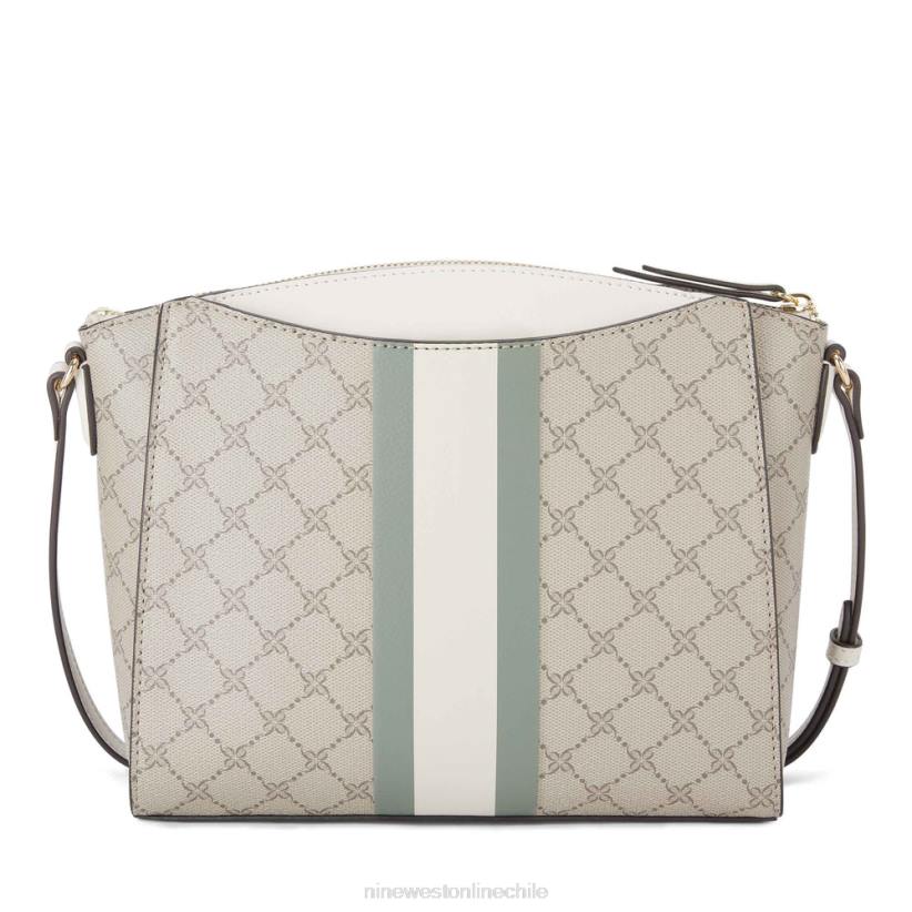 Nine West bandolera de cachemira 2Z2T2630 logotipo beige/áloe Nine West zapatillas chile