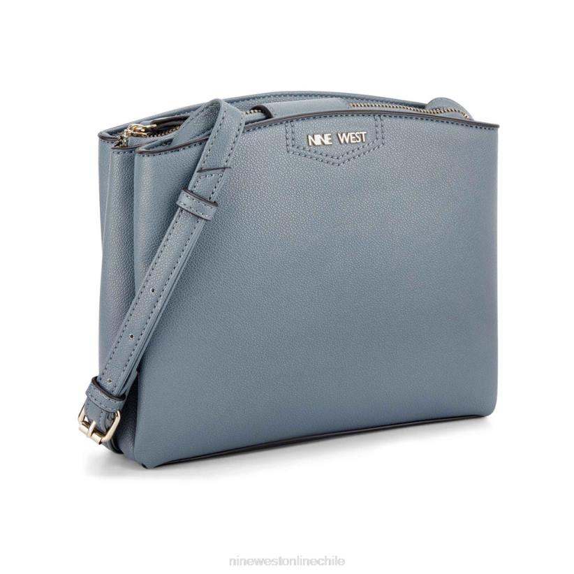 Nine West bandolera jorie mini jet set 2Z2T2609 pizarra Nine West cartera negra