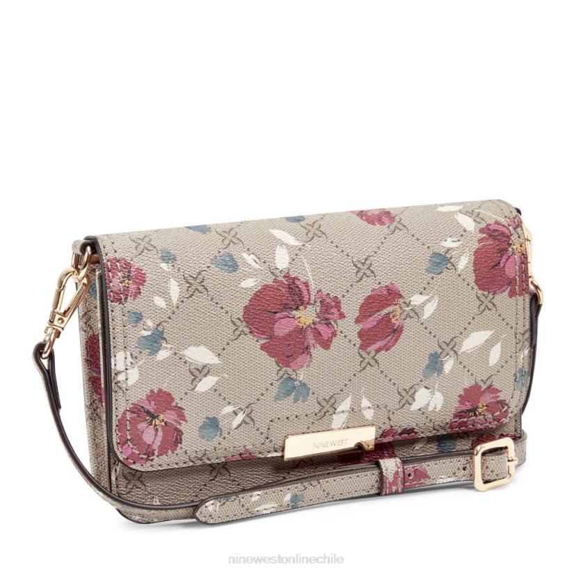 Nine West billetera lawson en una cuerda 2Z2T2564 floral avellana Nine West chile carteras