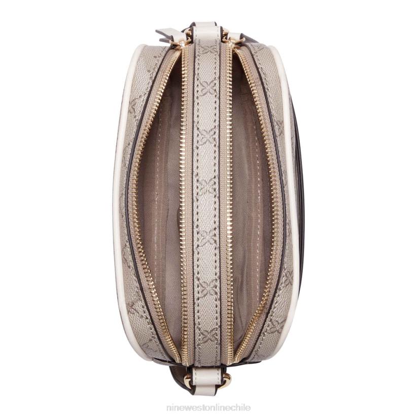 Nine West bolso para cámara irina 2Z2T2677 logotipo beige/leche Nine West sandals