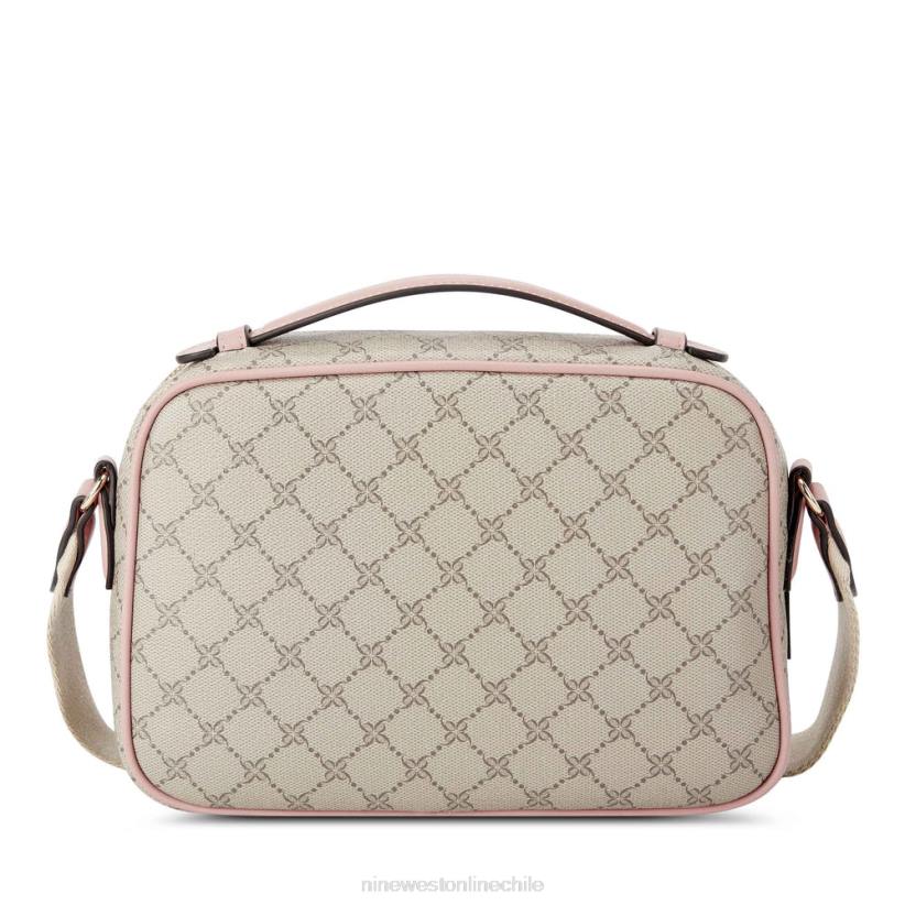 Nine West bolso para cámara pamela 2Z2T2597 logotipo beige/rosa Nine West cartera negra
