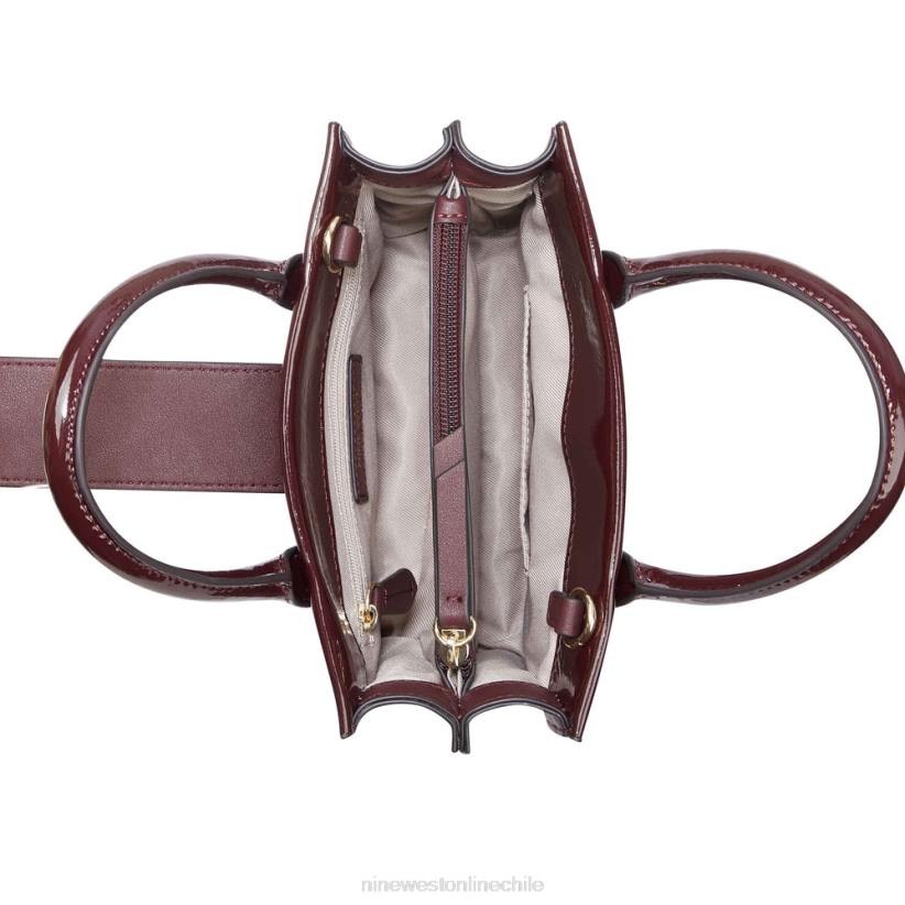 Nine West bolso tote kathy mini jet set 2Z2T2592 merlot Nine West shoes