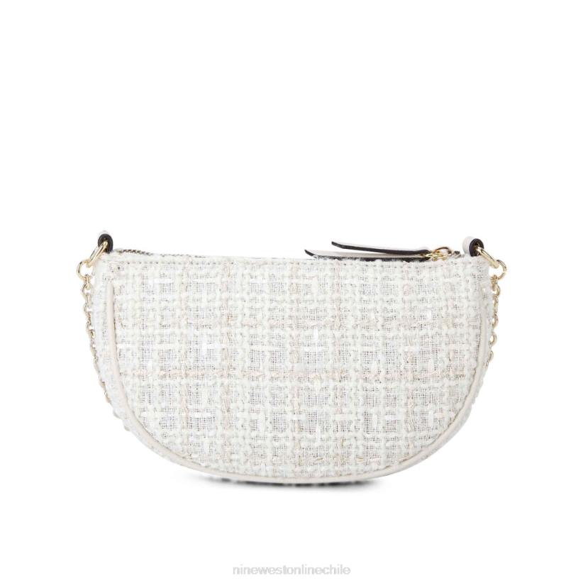 Nine West mini bandolera maud con cremallera superior 2Z2T2561 leche Nine West shoes