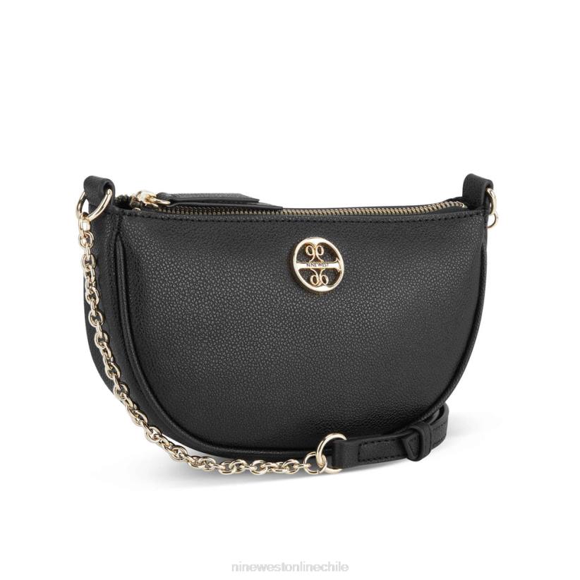 Nine West mini bandolera maud con cremallera superior 2Z2T2614 negro Nine West chile outlet