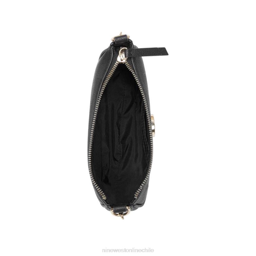 Nine West mini bandolera maud con cremallera superior 2Z2T2614 negro Nine West chile outlet