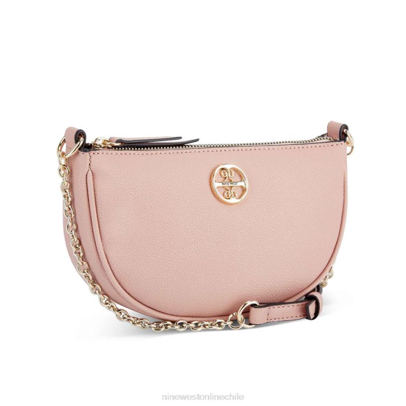 Nine West mini bandolera maud con cremallera superior 2Z2T2662 rosa tierra Nine West chile outlet