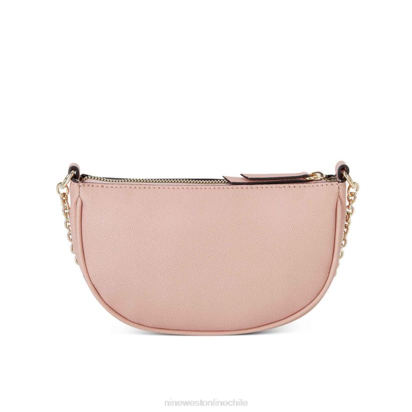 Nine West mini bandolera maud con cremallera superior 2Z2T2662 rosa tierra Nine West chile outlet