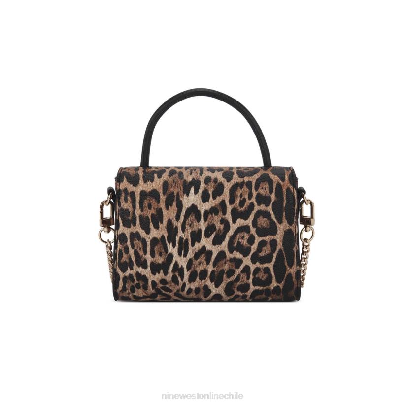 Nine West mini bandolera skylar con solapa 2Z2T2656 leopardo Nine West chile outlet