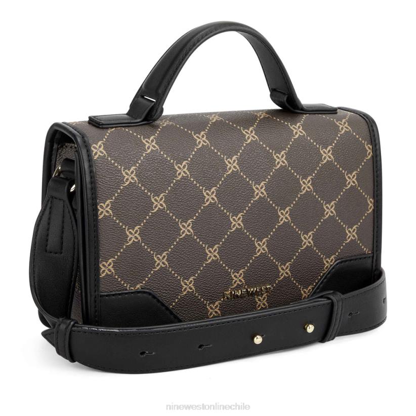 Nine West solapa cruzada Brooklyn 2Z2T2675 marrón/negro Nine West cartera negra