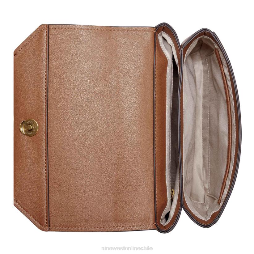 Nine West solapa cruzada color avellana 2Z2T2580 bronceado Nine West sandals