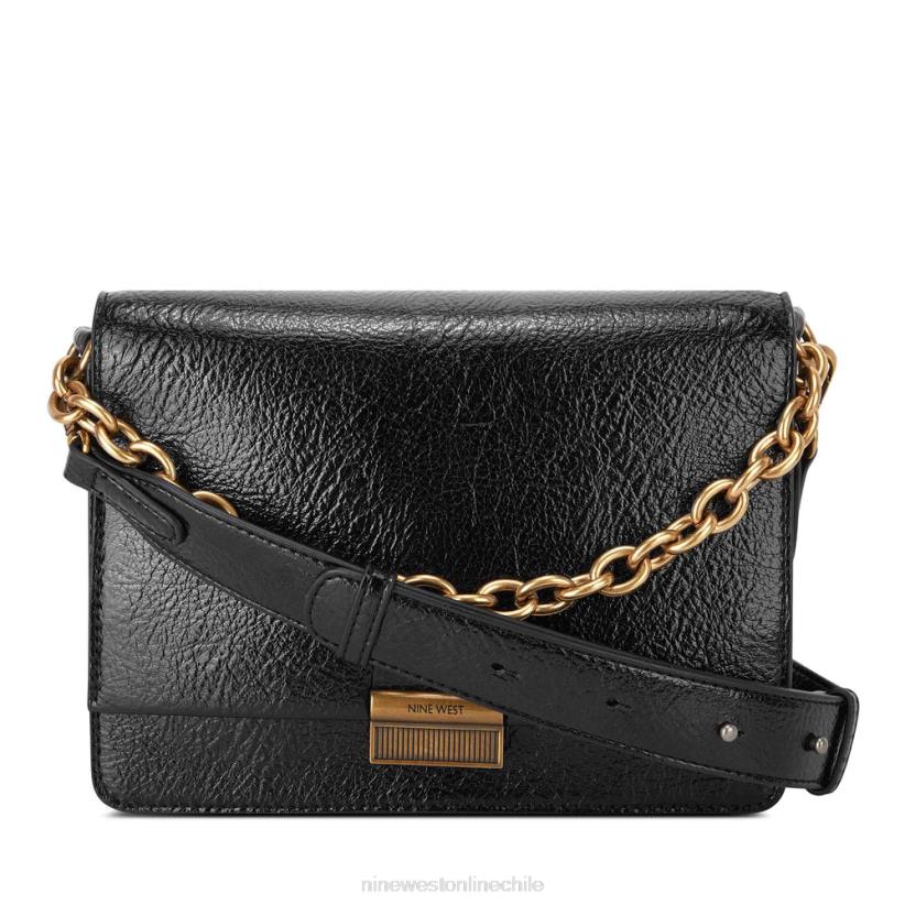 Nine West solapa cruzada kathy 2Z2T2651 negro Nine West cartera negra