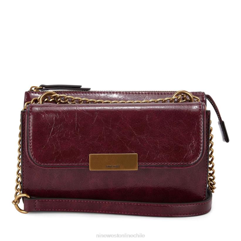 Nine West susan cnvrtble xbdy cremallera superior 2Z2T2653 merlot Nine West sandals