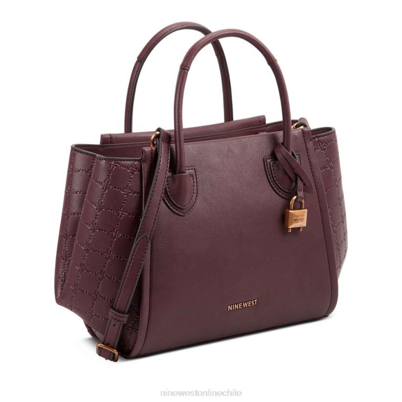 Nine West bolso camden jet set 2Z2T2733 merlot Nine West chile carteras