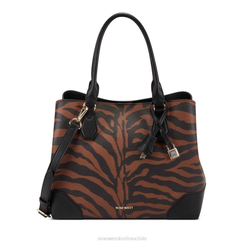Nine West bolso de mano brooklyn jet set 2Z2T2749 negro/bronceado Nine West sandals
