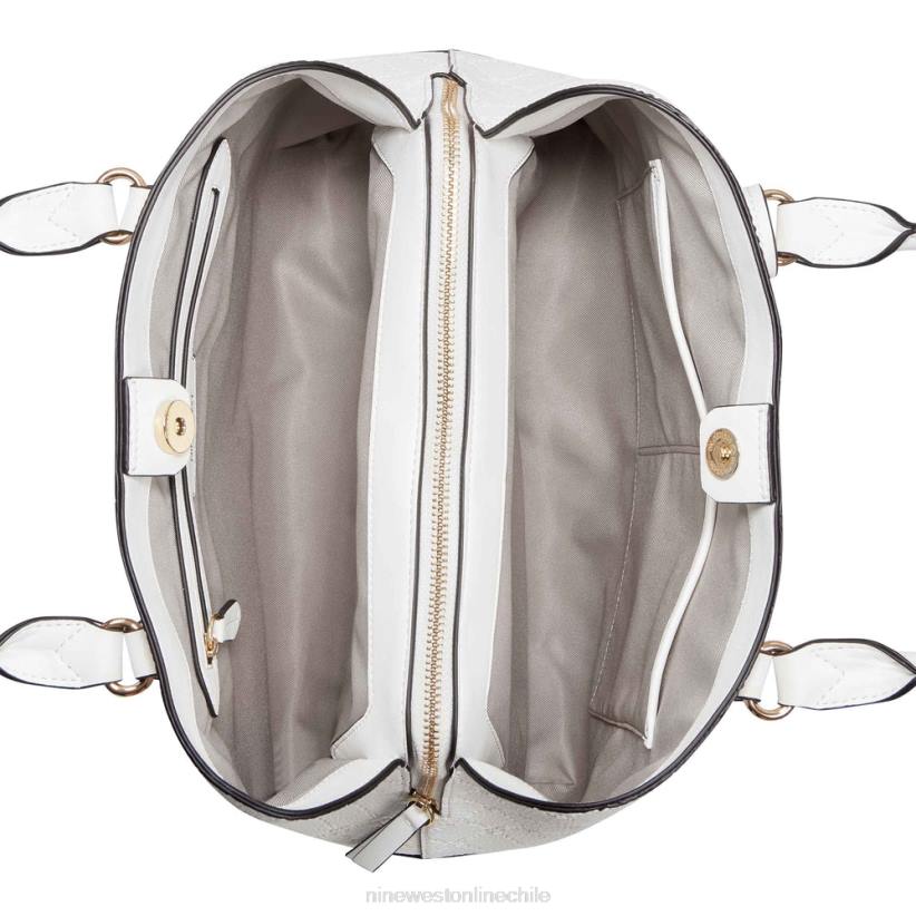 Nine West bolso de mano brooklyn jet set 2Z2T2823 blanco óptico Nine West chile carteras