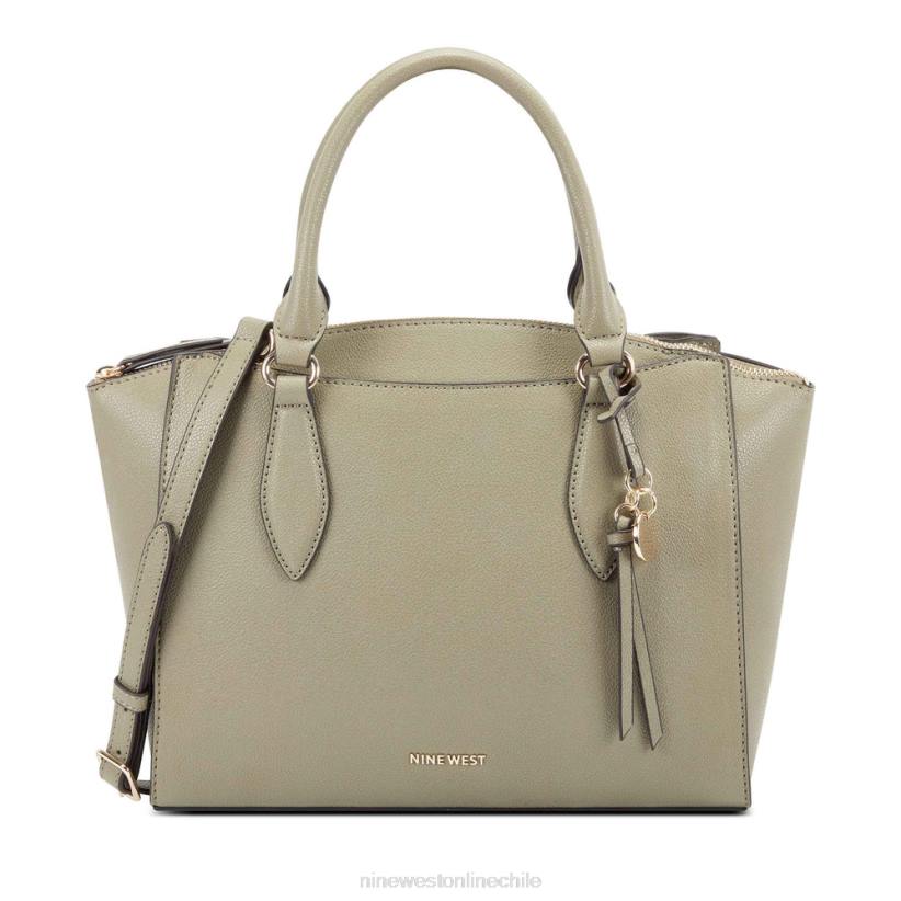 Nine West bolso satchel jet set con estampado de cachemira 2Z2T2804 ejército descolorido Nine West zapatillas chile