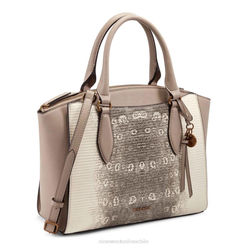 Nine West bolso satchel jet set con estampado de cachemira 2Z2T2824Nine West chile outlet