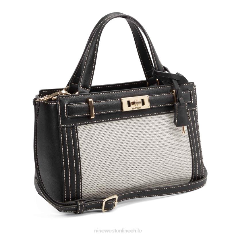 Nine West bolso satie jet set 2Z2T2811 negro múltiple Nine West chile carteras