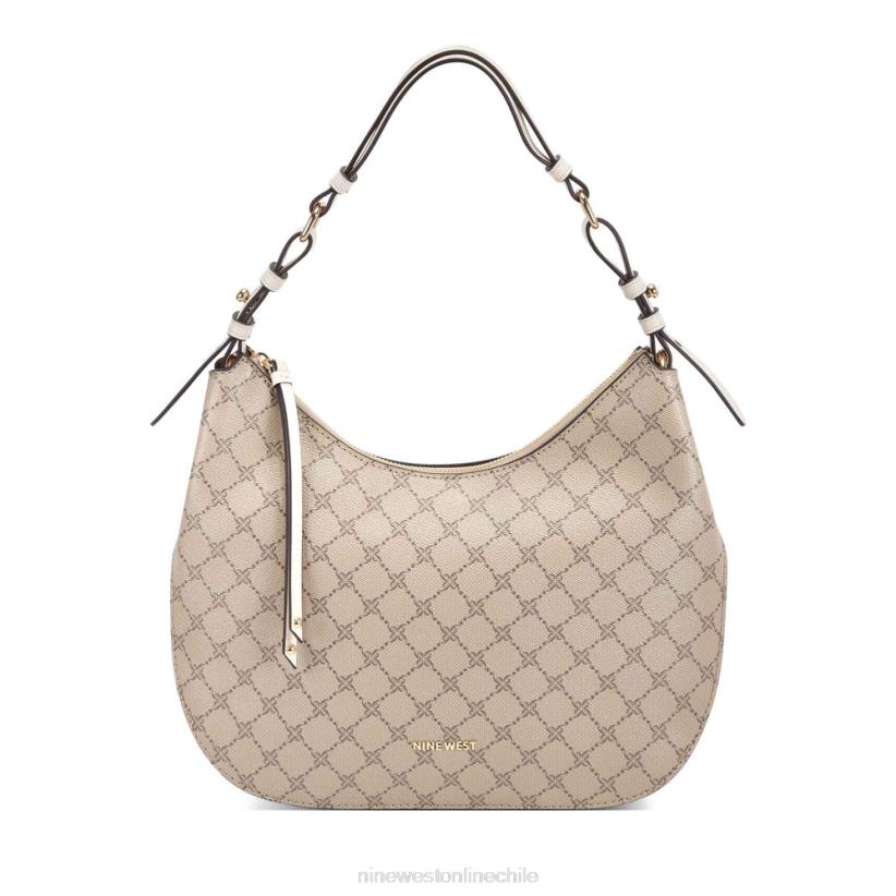 Nine West irina vagabundo 2Z2T2793 logotipo beige/leche Nine West chile carteras