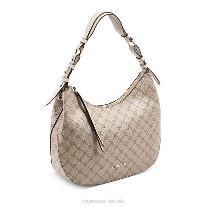 Nine West irina vagabundo 2Z2T2793 logotipo beige/leche Nine West chile carteras